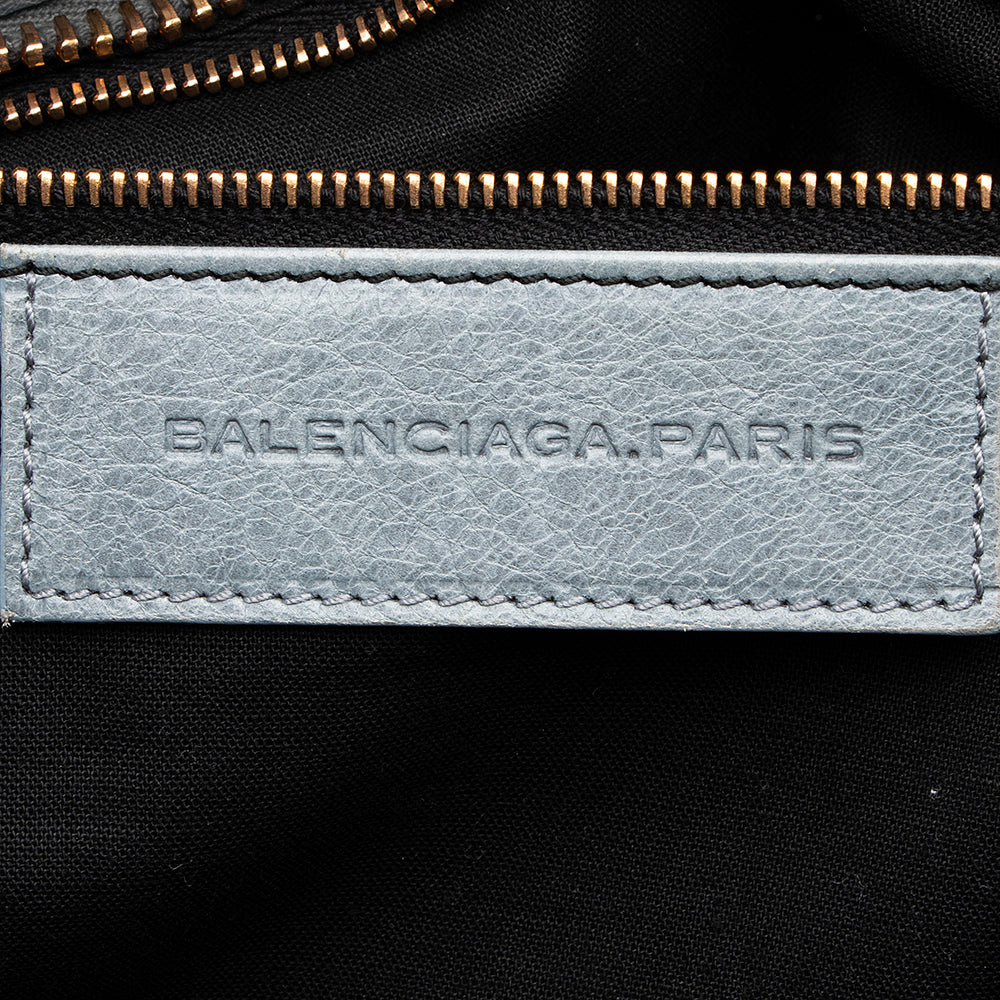 Balenciaga Agneau Giant 12 City Satchel 19492 | Authentic Pre-Owned close-up view