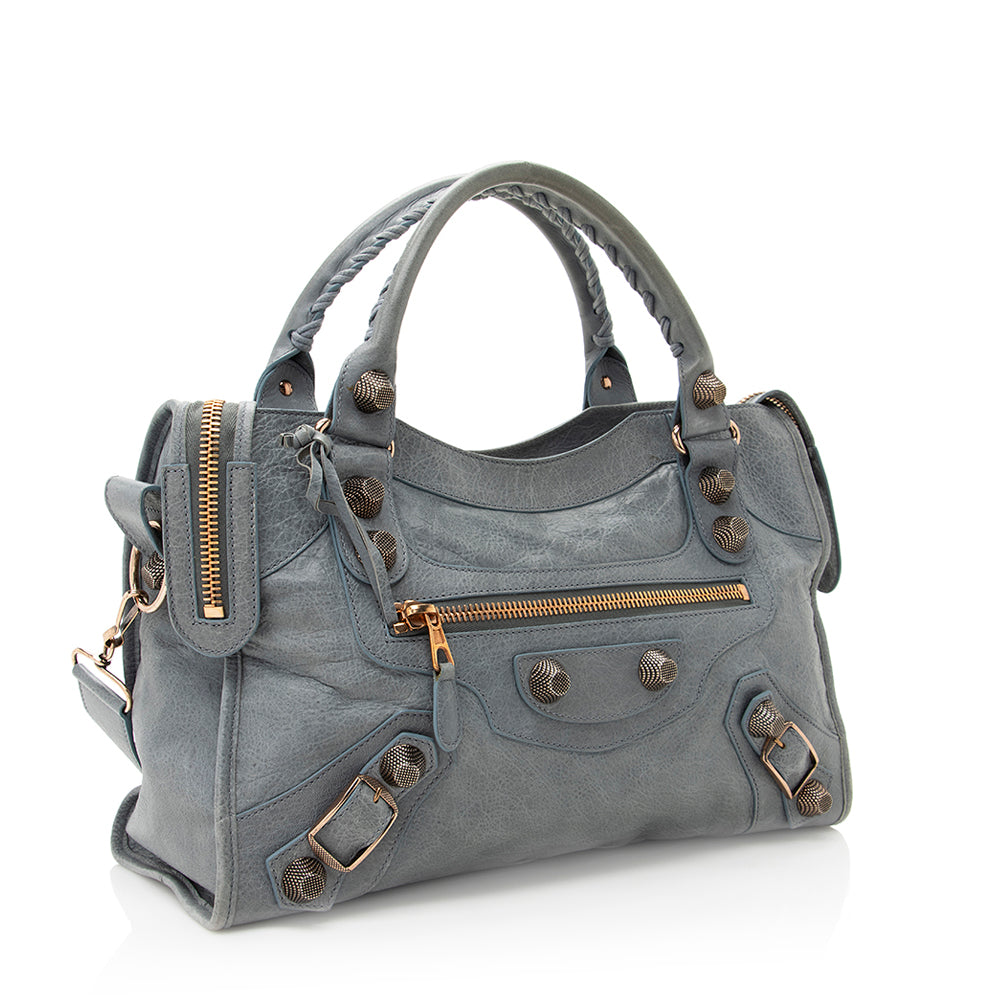 Balenciaga Agneau Giant 12 City Satchel 19492 | Authentic Pre-Owned side view