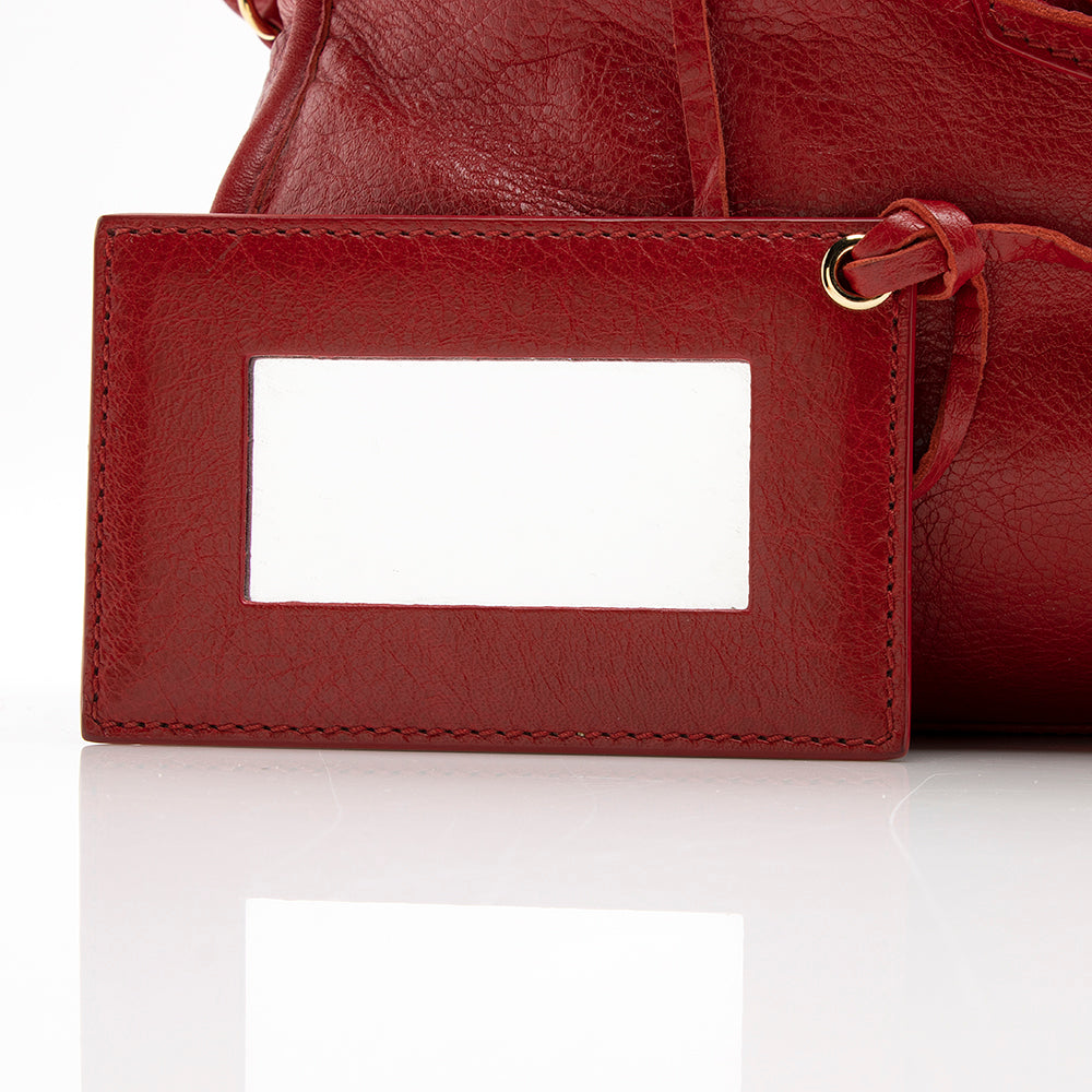 Balenciaga Agneau Giant 12 City Satchel 20898 | Authentic Pre-Owned back view