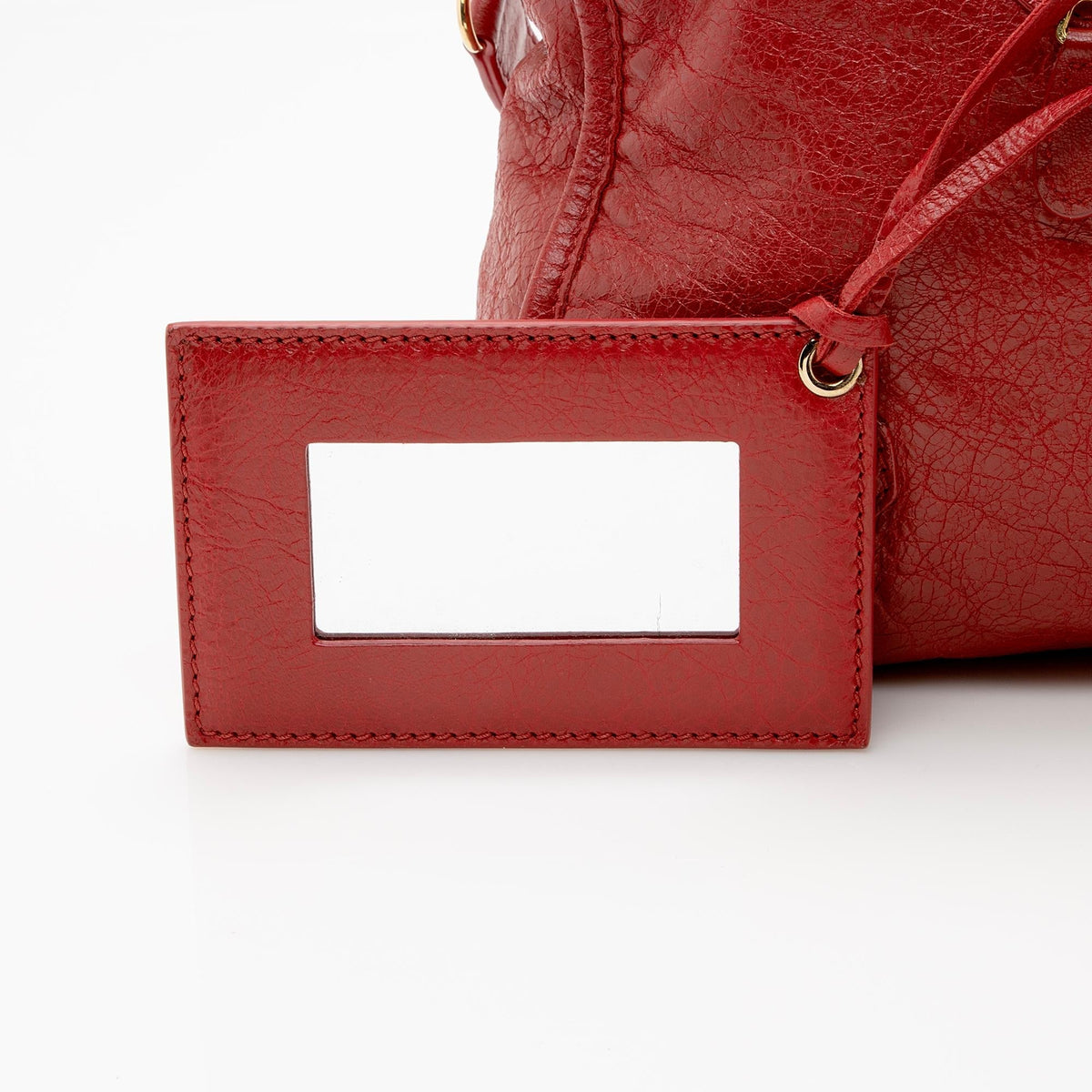 Balenciaga Agneau Giant 12 City Satchel 22658 | Authentic Pre-Owned side view