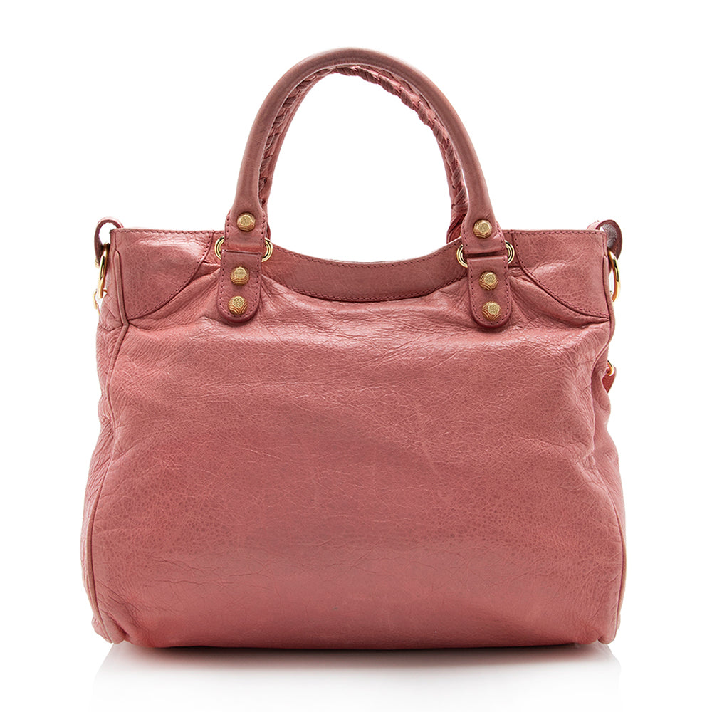 Balenciaga Agneau Giant 12 Velo Satchel 13716 | Authentic Pre-Owned angle view