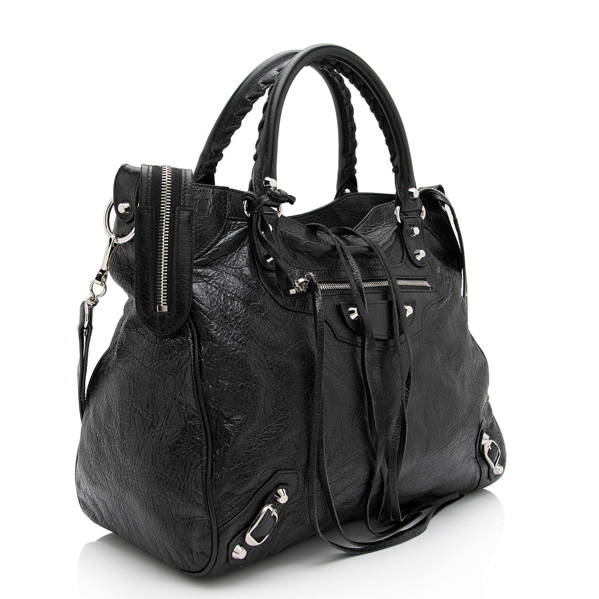 Balenciaga Agneau Giant 12 Velo Satchel IMDbGk | Authentic Pre-Owned side view