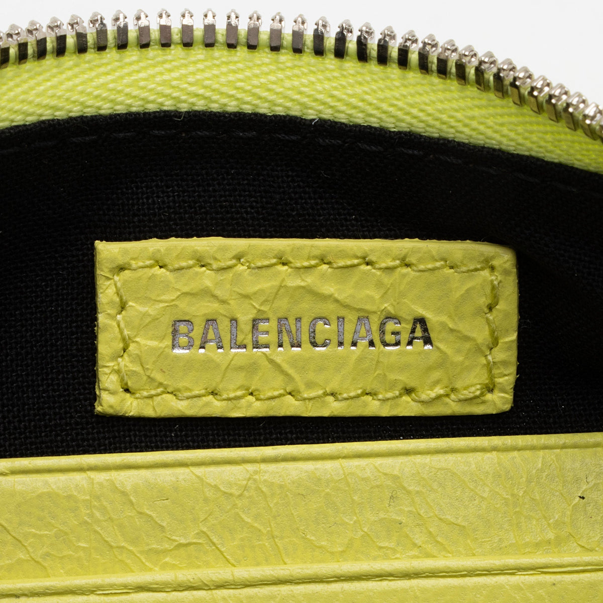 Balenciaga Agneau Le Cagole Mini Shoulder Bag | Authentic Pre-Owned close-up view