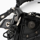Balenciaga Agneau Le Cagole Small Shoulder Bag | Authentic Pre-Owned angle view