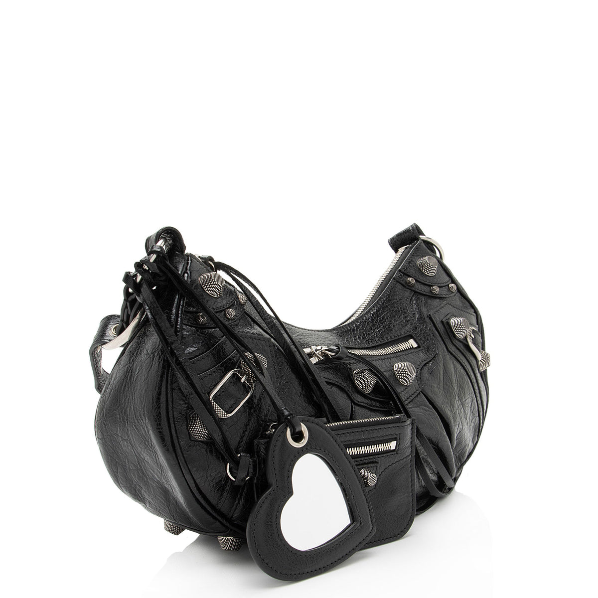 Balenciaga Agneau Le Cagole Small Shoulder Bag | Authentic Pre-Owned side view
