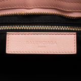 Balenciaga Agneau Metal Plate Classic City Satchel | Authentic Pre-Owned close-up view