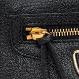 Balenciaga Agneau Metallic Edge Giant 12 Envelope Strap Clutch side view
