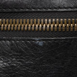 Balenciaga Agneau Motocross Classic Weekender Tote | Authentic Pre-Owned interior view