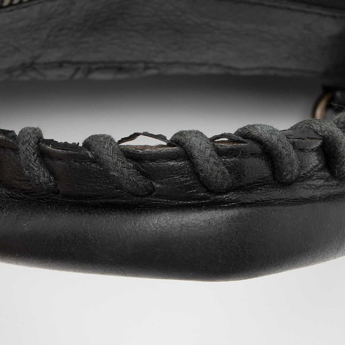 Balenciaga Agneau Motocross Classic Weekender Tote | Authentic Pre-Owned detail view