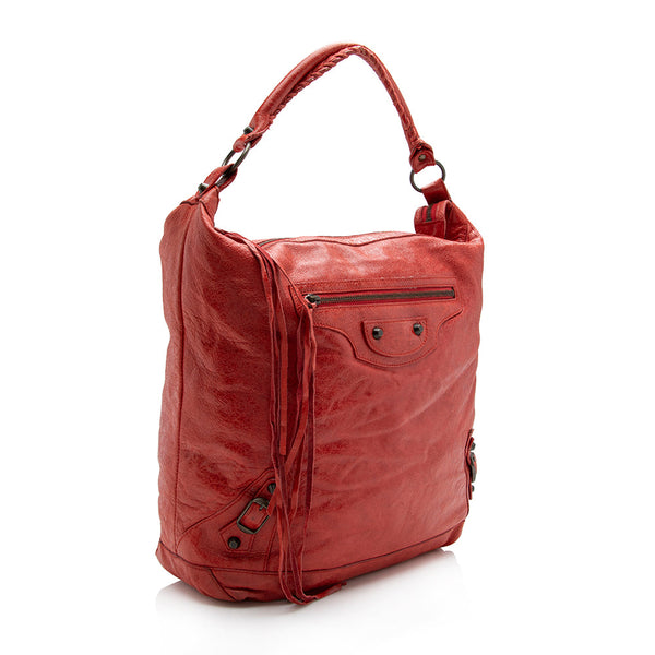 Balenciaga Arena Classic Day Hobo - FINAL SALE | Casual Luxury Hobo Bag
