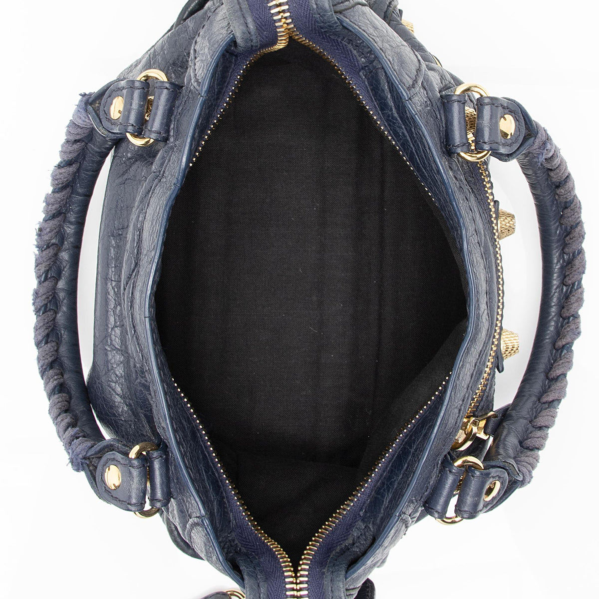 Balenciaga Arena Giant 12 City Mini Satchel | Authentic Pre-Owned hardware detail