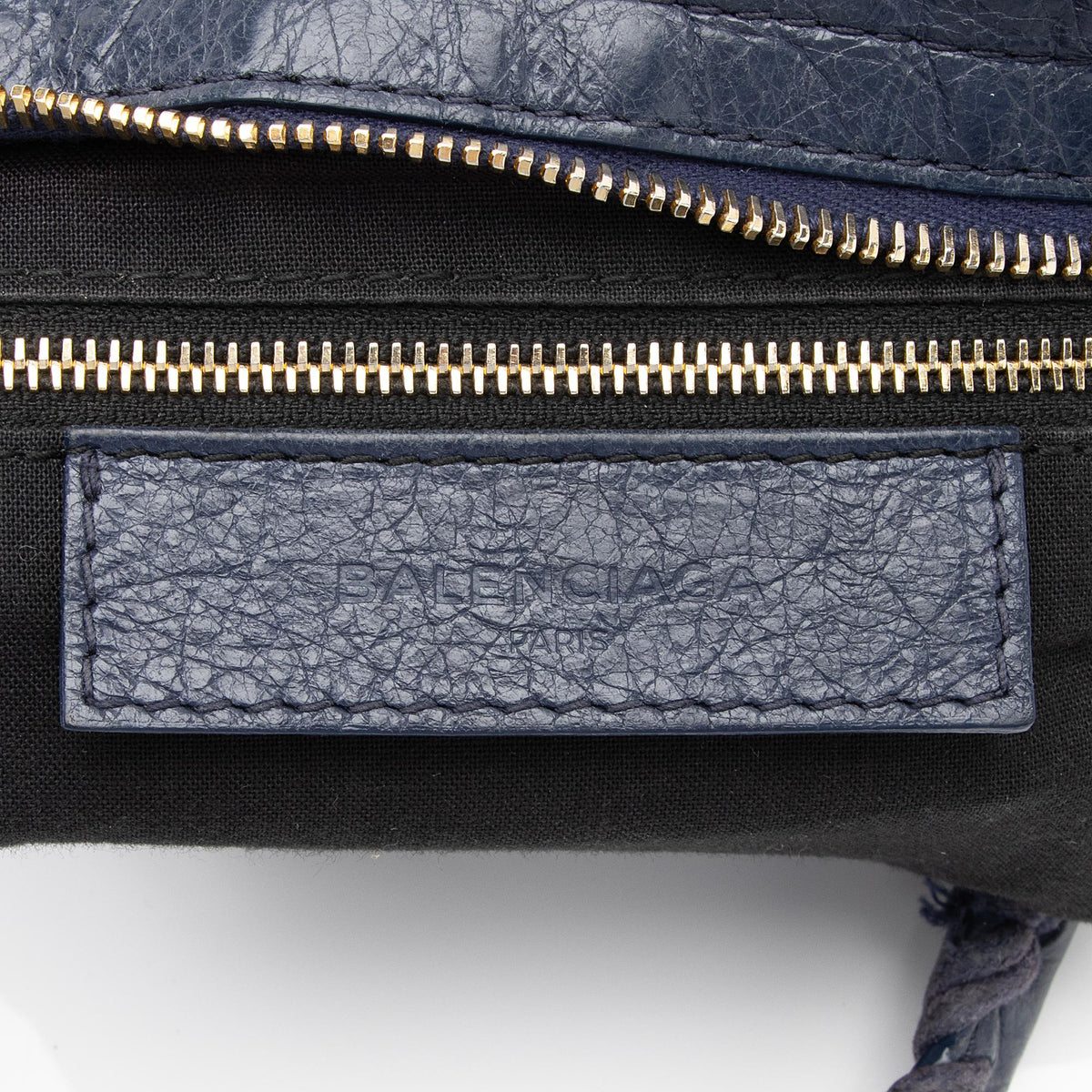 Balenciaga Arena Giant 12 City Mini Satchel | Authentic Pre-Owned close-up view