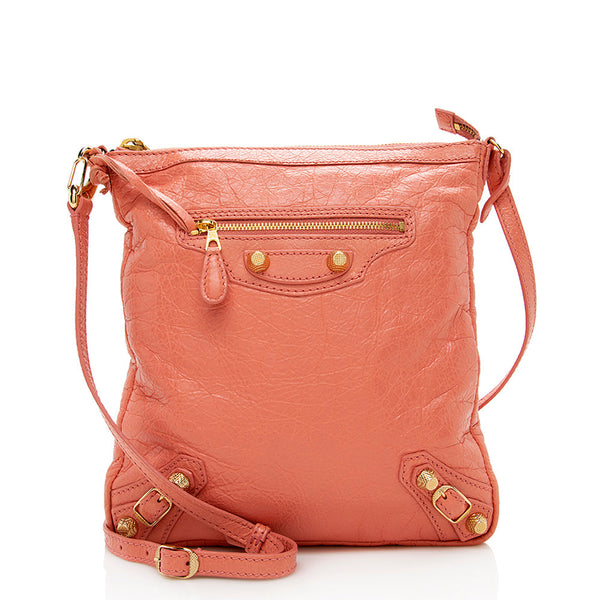 Balenciaga Arena Giant 12 Flat Crossbody Bag — Elegant Crossbody Bag