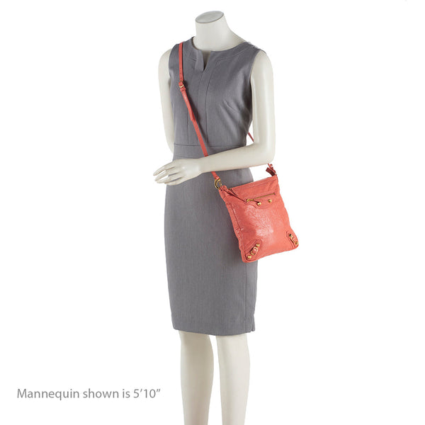Balenciaga Arena Giant 12 Flat Crossbody Bag — Elegant Crossbody Bag