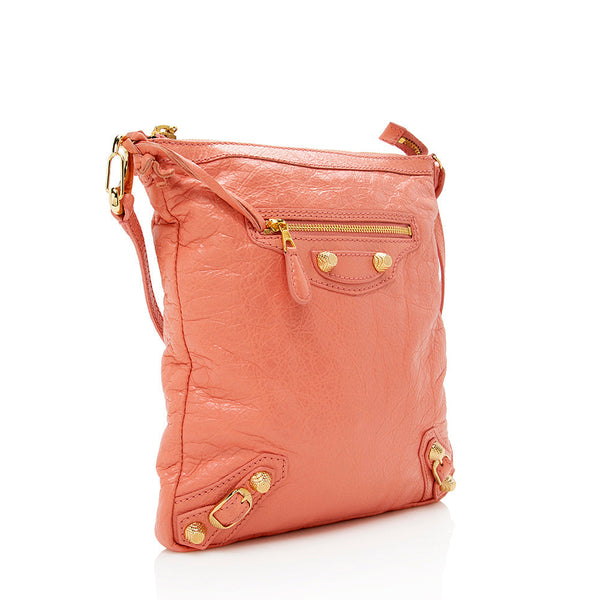 Balenciaga Arena Giant 12 Flat Crossbody Bag — Elegant Crossbody Bag