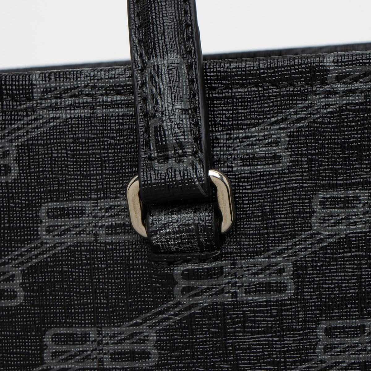 Balenciaga BB Monogram Canvas Signature E/W Medium Shopper Tote | Designer Luxury Handbag