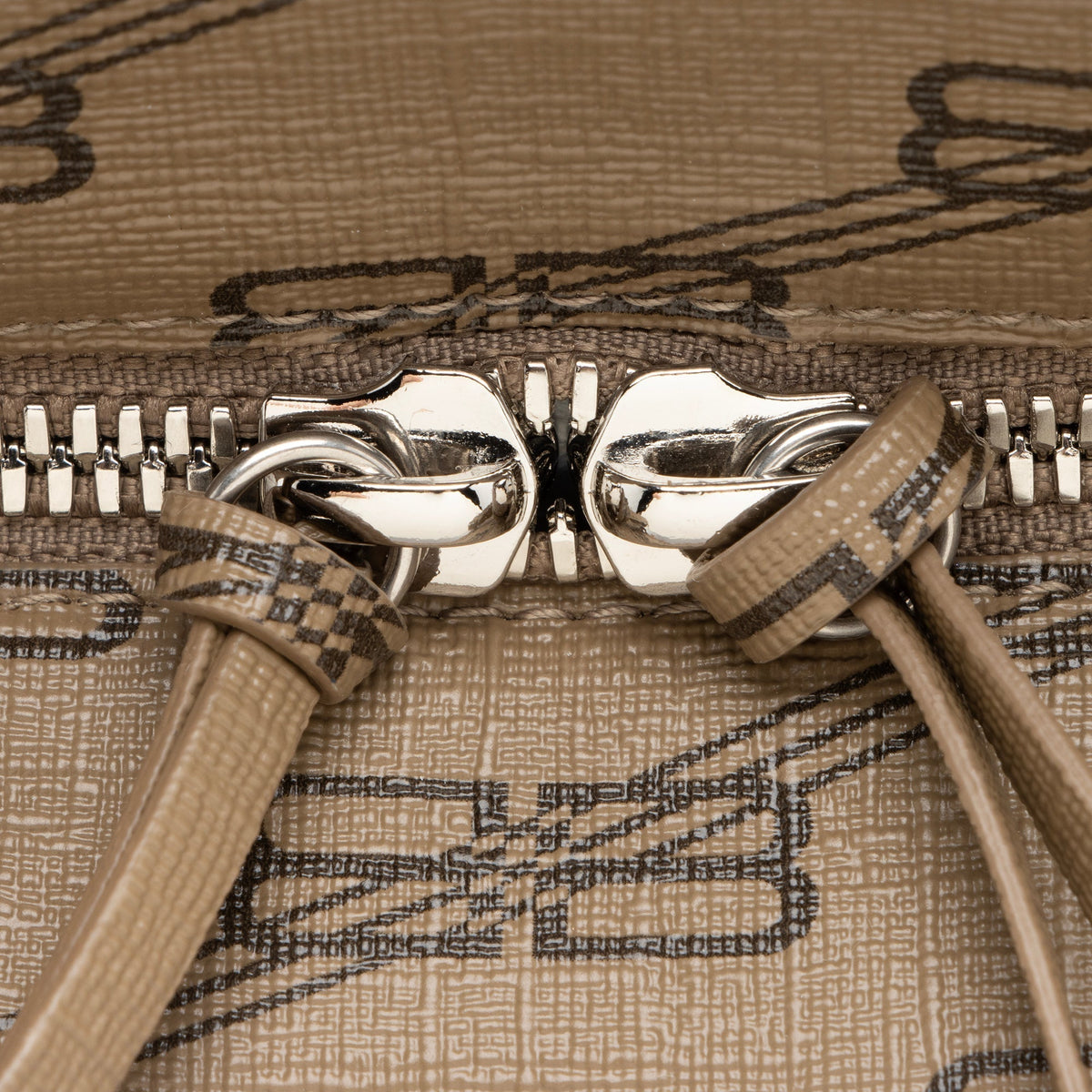 Balenciaga BB Monogram Canvas Signature Neo Cagole City XS Satchel 23465 side view