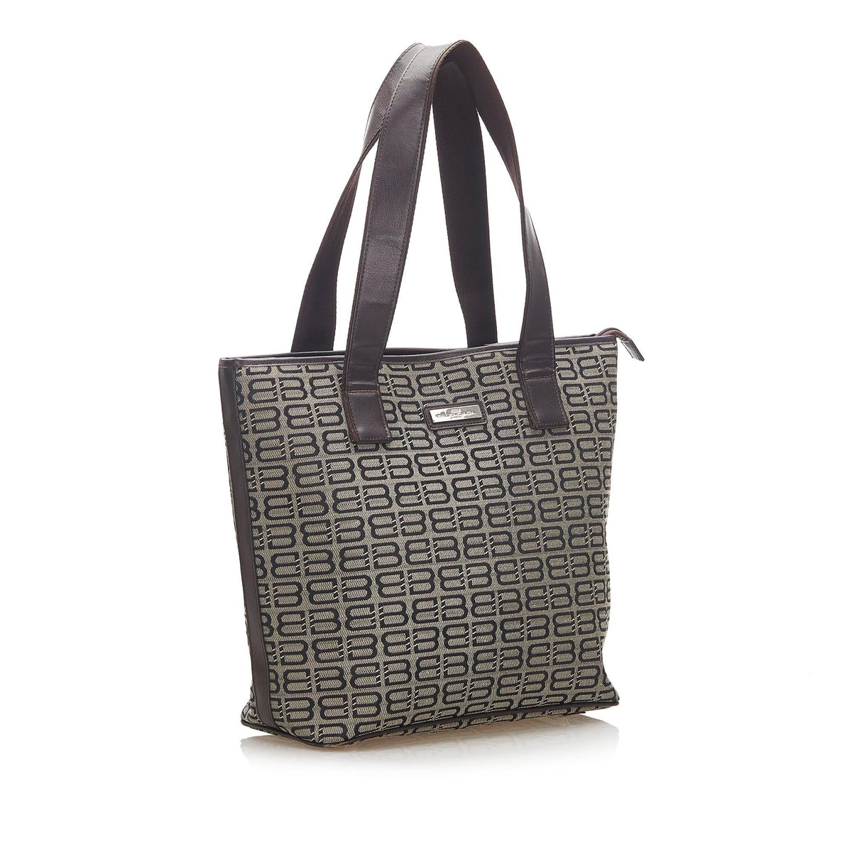 Balenciaga BB Monogram Canvas Tote Bag | Authentic Pre-Owned