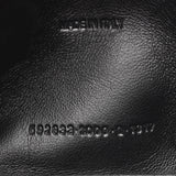Balenciaga BB Monogram Denim Hourglass XS Satchel | Authentic Pre-Owned detail view