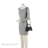 Balenciaga BB Monogram Denim Hourglass XS Satchel | Authentic Pre-Owned interior view