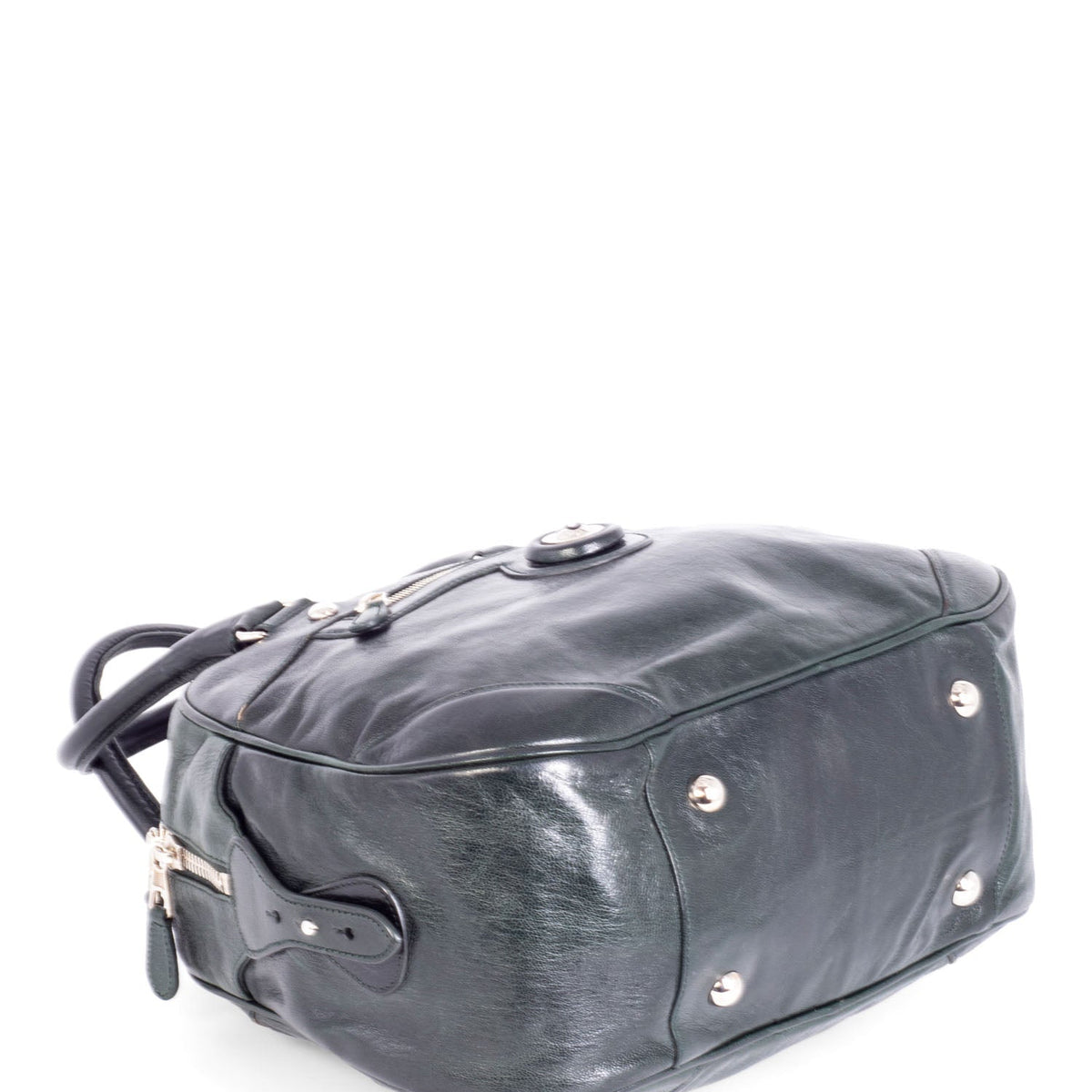Belvorux elegant leather Handbag side view