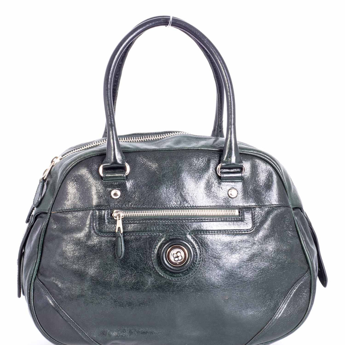 Belvorux elegant leather Handbag top view