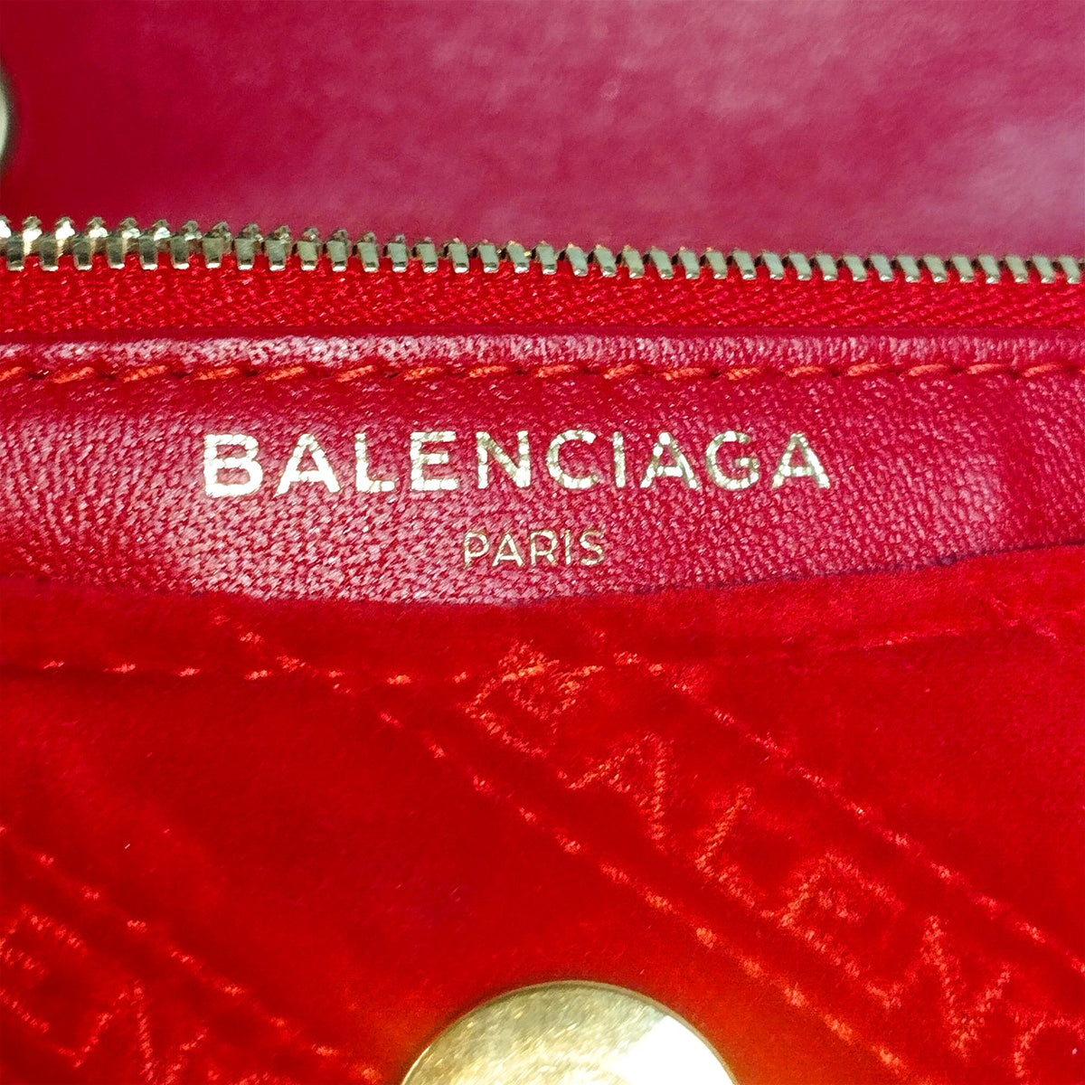 Balenciaga BB Quilted Round Velvet Crossbody Bag S | Authentic Pre-Owned front view