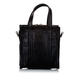 Balenciaga Bazar Shopper Lambskin Leather Satchel | Authentic Pre-Owned angle view