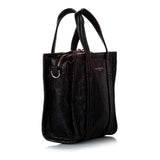 Balenciaga Bazar Shopper Lambskin Leather Satchel | Authentic Pre-Owned side view