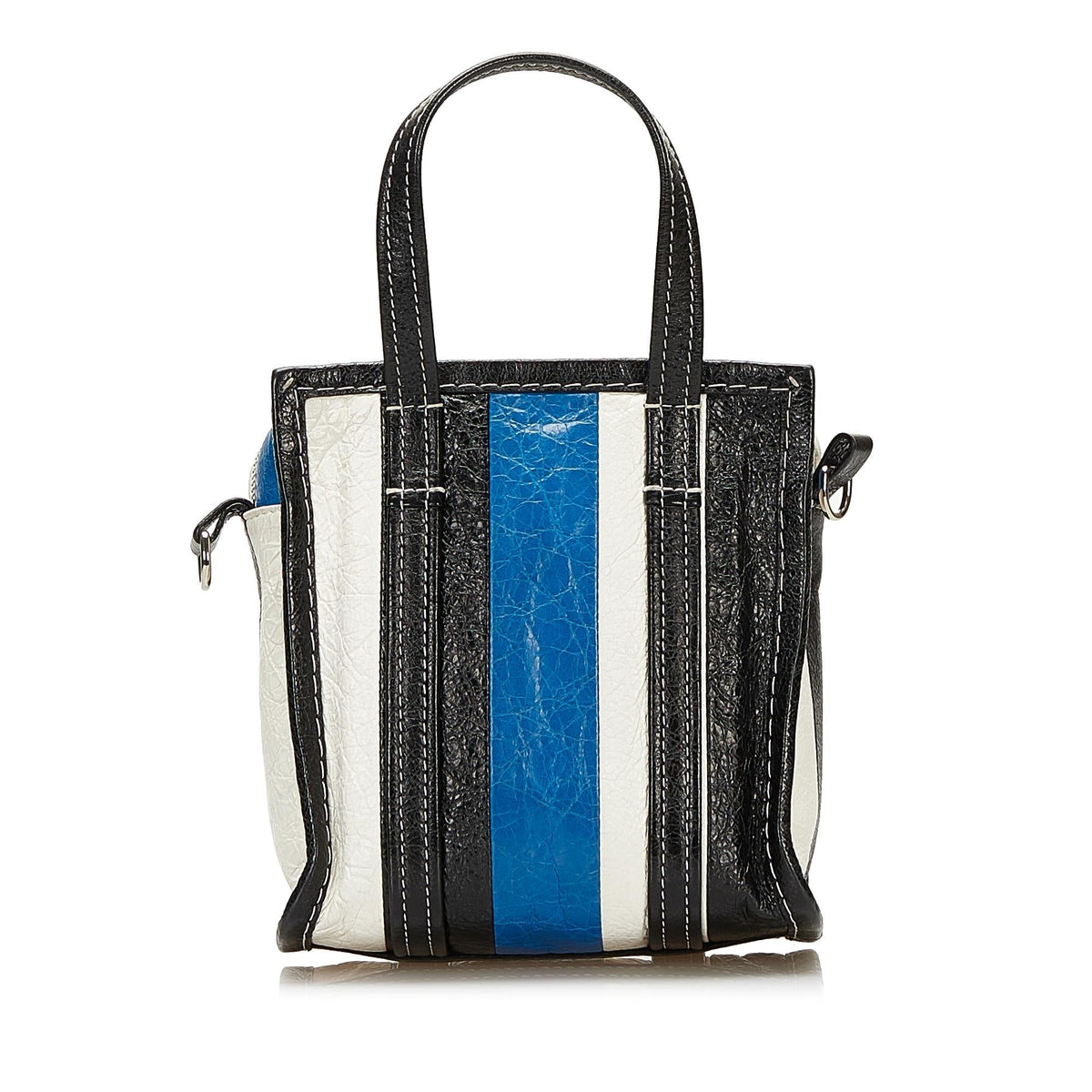 Balenciaga Bazar Shopper Lambskin Satchel | Authentic Pre-Owned angle view