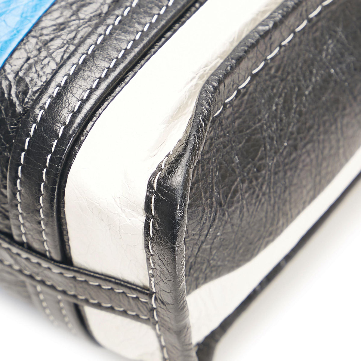 Balenciaga Bazar Shopper Lambskin Satchel | Authentic Pre-Owned side view