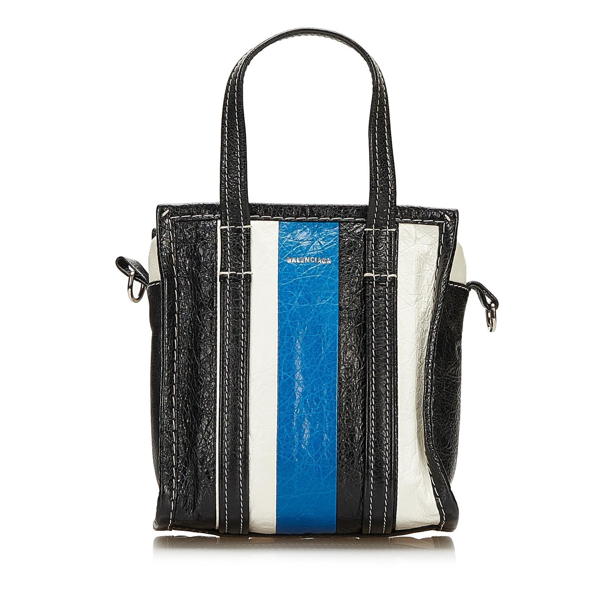 Balenciaga Bazar Shopper Lambskin Satchel | Authentic Pre-Owned