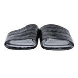 Side view of Balenciaga sandal Black premium designer bag
