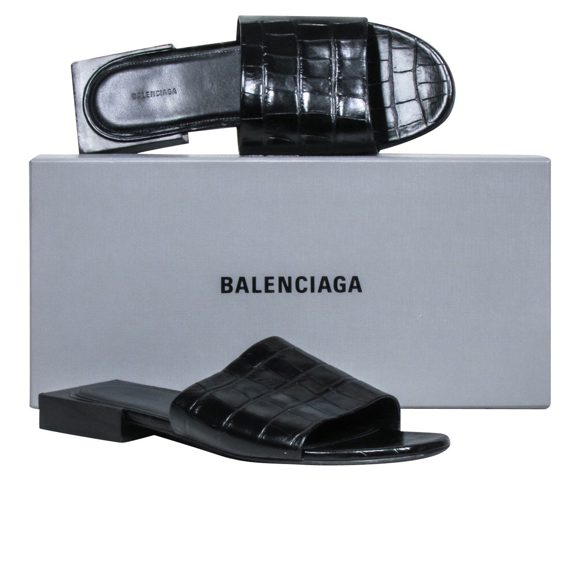Luxar590 elegant leather Slide Sandal