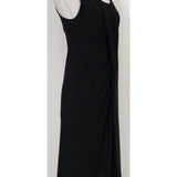 Belmontair elegant leather Cocktail Dress side view