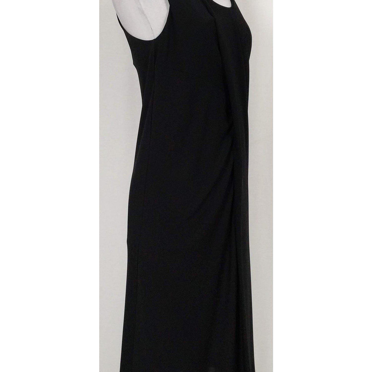 Side view of Balenciaga dress Black premium designer bag