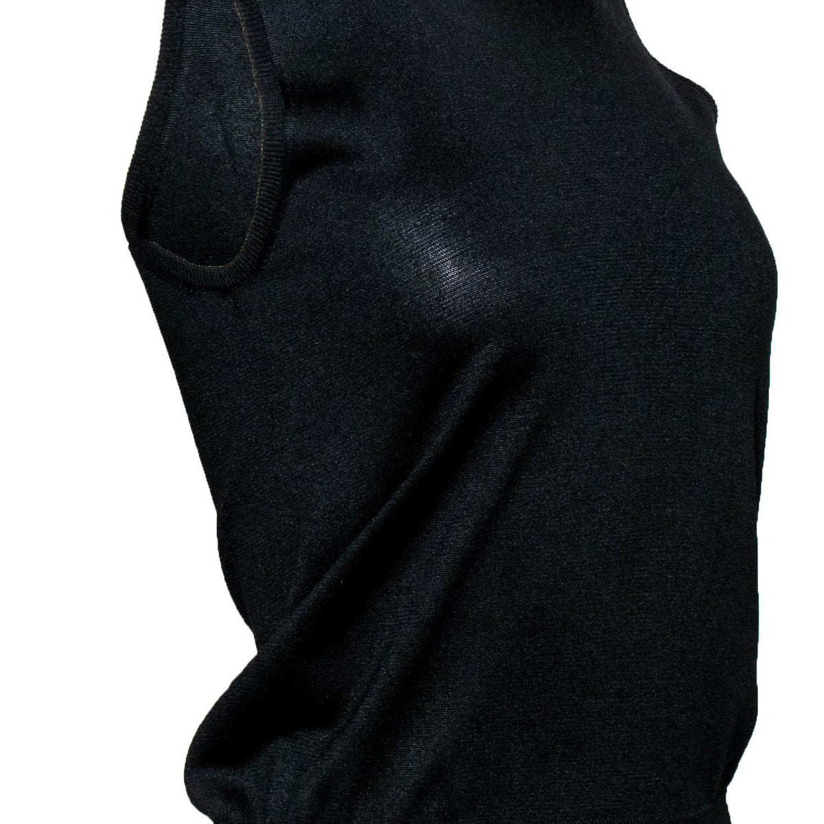 Side view of Balenciaga top Black premium designer bag