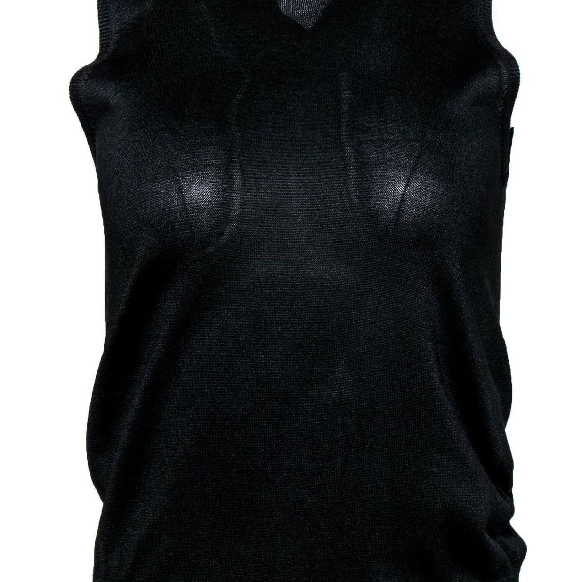 Luxar569 elegant leather Tank Top