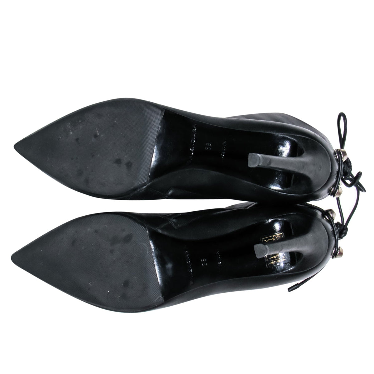 Authentic Balenciaga boot Black luxury fashion accessory