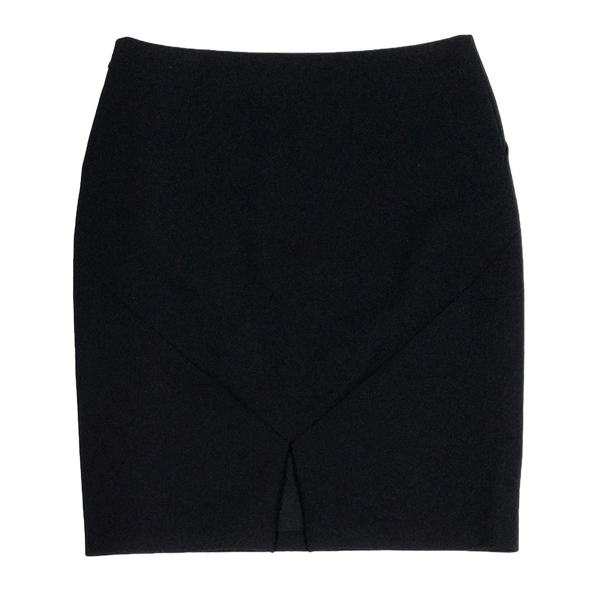 Crismontair elegant leather Skirt side view