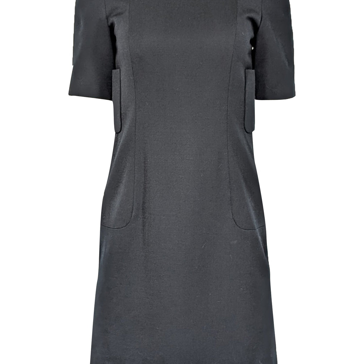 Balenciaga women's dress Black luxury designer leather