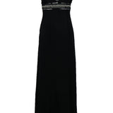 Velvantair elegant leather Evening Gown