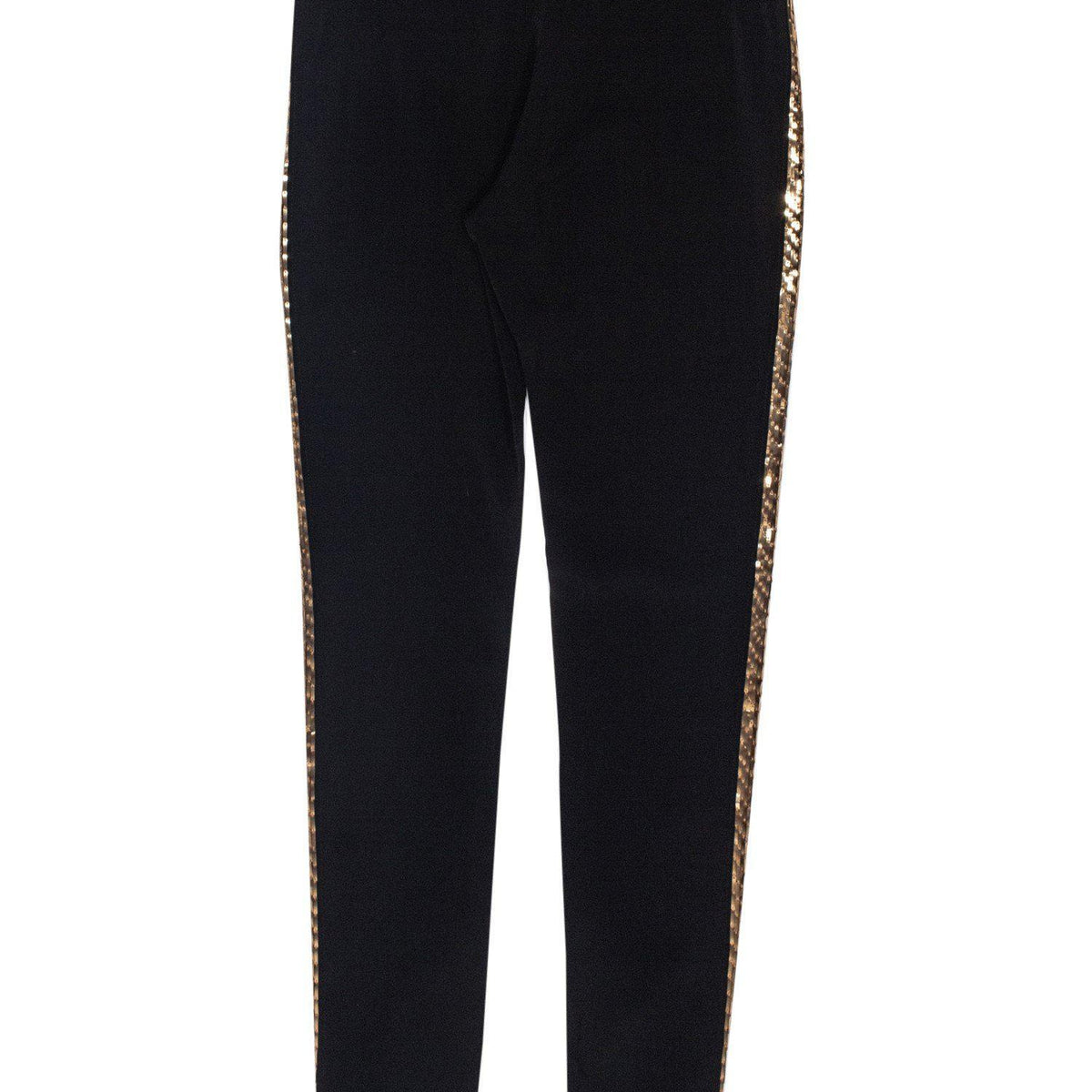 Morvantair elegant leather Dress Pants side view