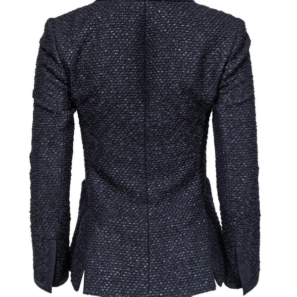Side view of Balenciaga blazer Black premium designer bag
