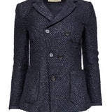 Balenciaga women's blazer Black luxury designer tweed