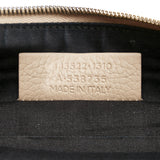 Balenciaga Blackout Zip Leather Clutch Bag | Authentic Pre-Owned hardware detail