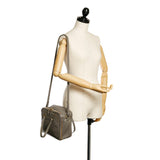 Balenciaga Blanket Square Leather Satchel | Authentic Pre-Owned interior view