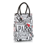 Balenciaga Bonjour Paris Shopping Phone Holder | Authentic Pre-Owned side view