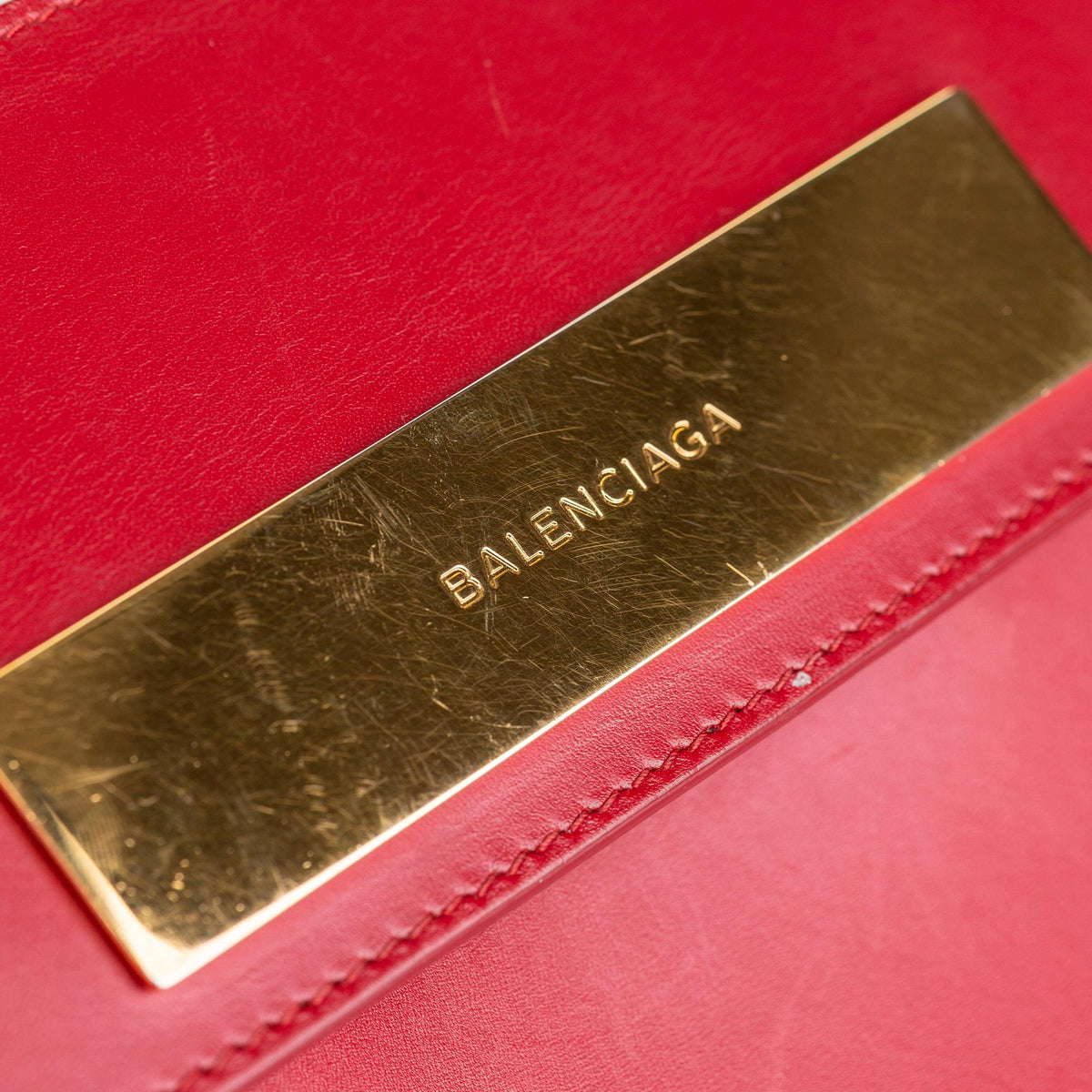 Balenciaga Cable Flap Crossbody | Authentic Pre-Owned close-up view