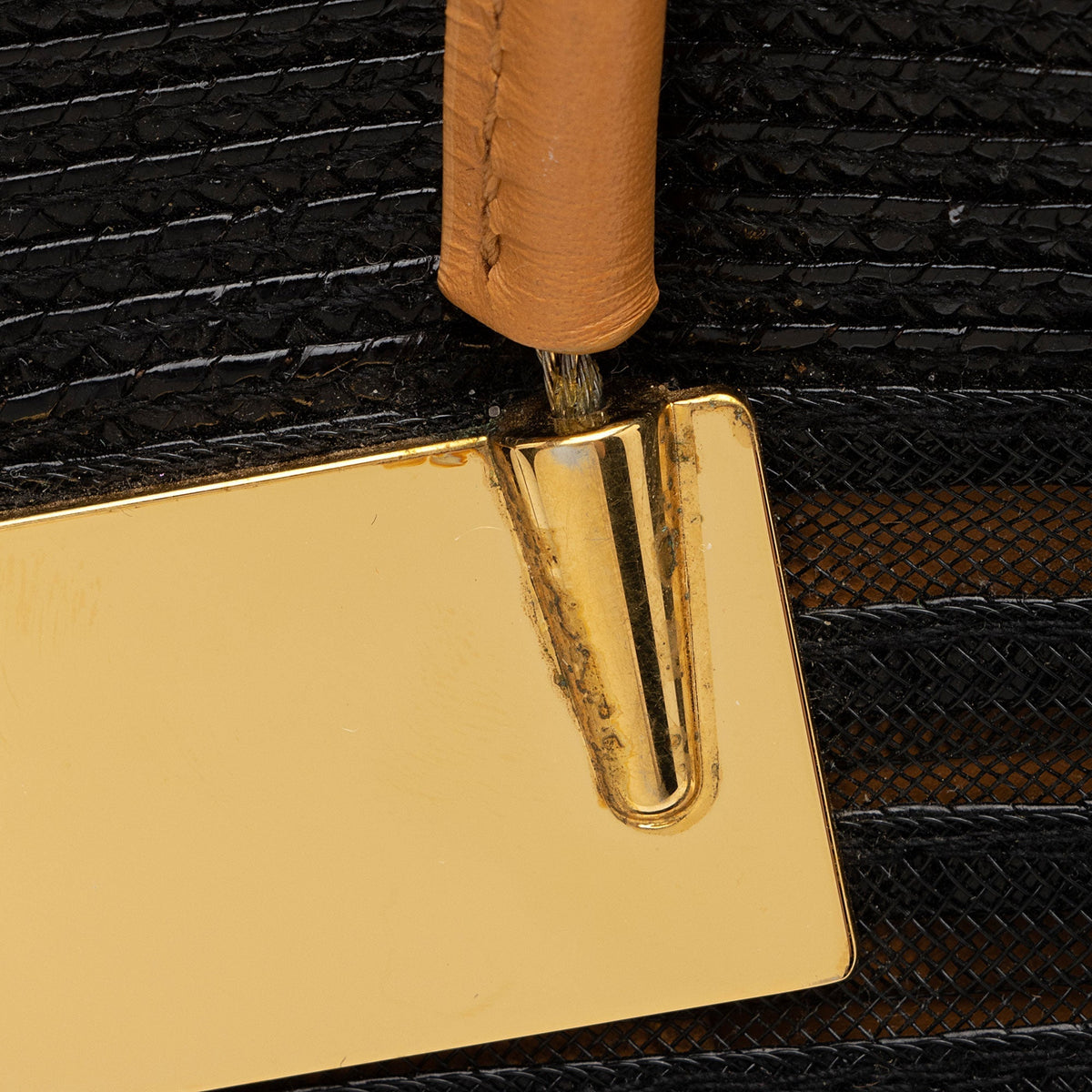 Balenciaga Cable Raffia Basket Maxi Tote | Authentic Pre-Owned close-up view